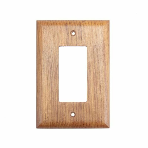 Whitecap Teak Ground Fault Outlet Cover Plate 60171